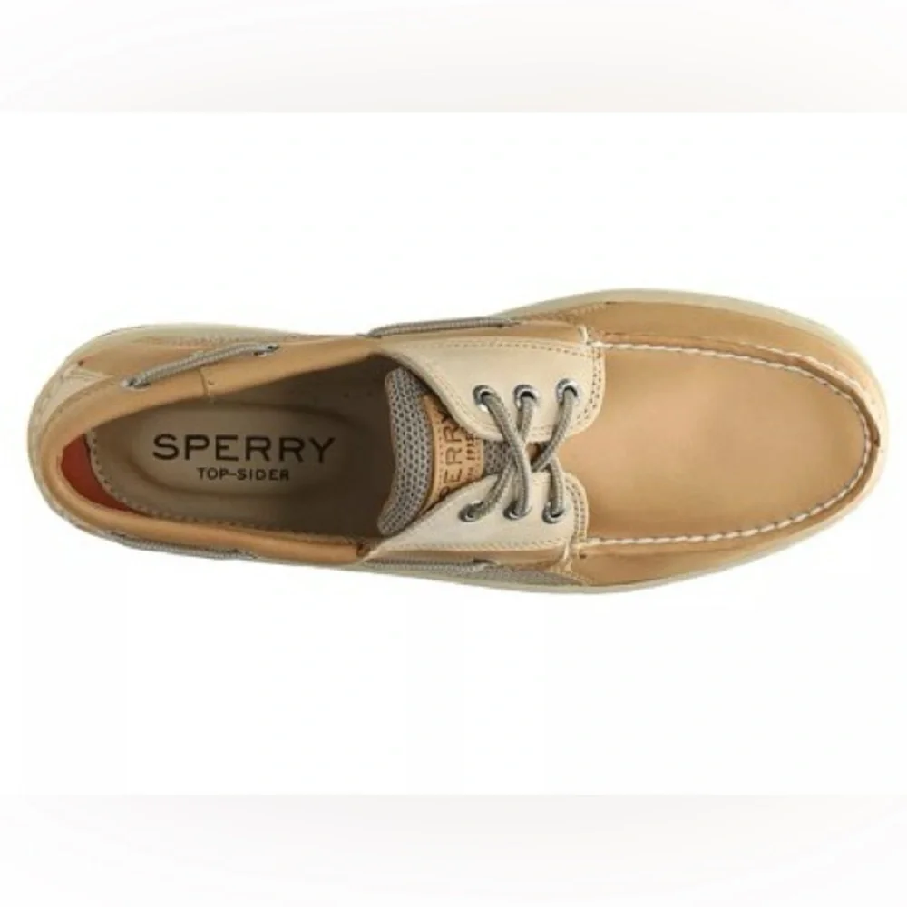Sperry Top-Sider Billfish 3 Eye Boat Shoe Tan/Beige Men's size 13 Medium